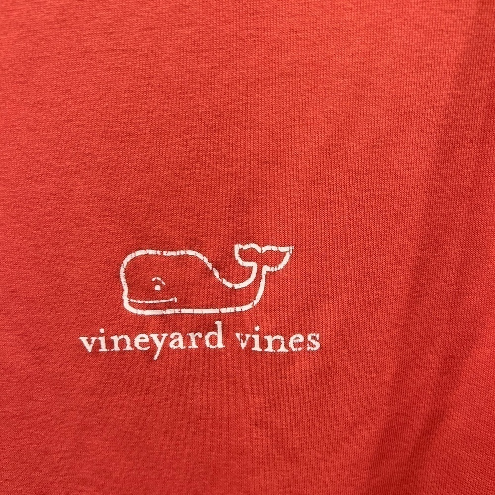 Vineyard Vines Unisex Long Sleeve Performance Tee Shirt Size Medium - Picture 4 of 7